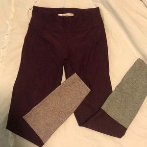 Outdoor Voices dipped leggings